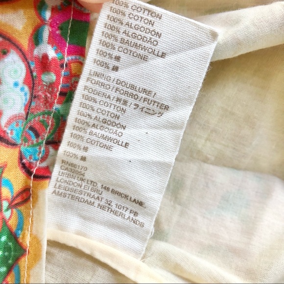 Anthropologie Let Me Be Abstract Ruffled Tank - Picture 11 of 13